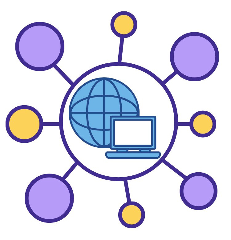 プロバイダーの違いを現した画像