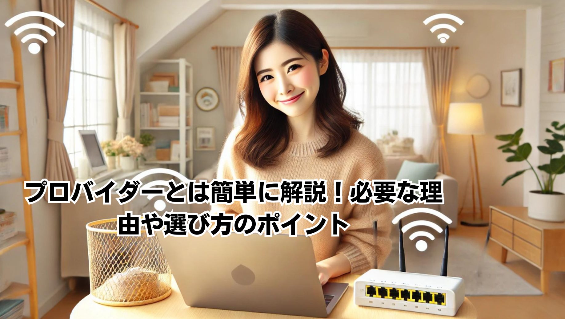 プロバイダーとは簡単に解説！必要な理由や選び方のポイントイメージ