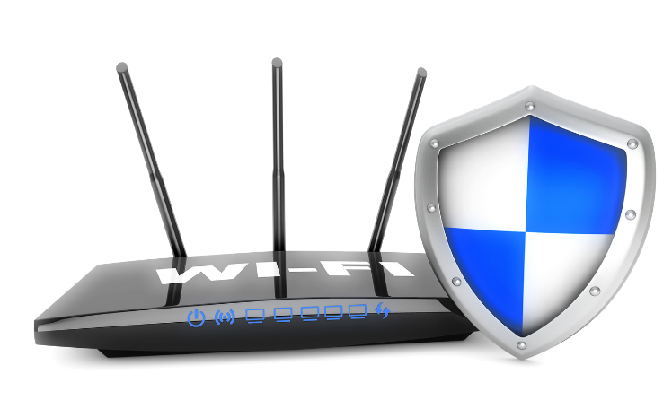 ルーターのセキュリティ種類のイメージ