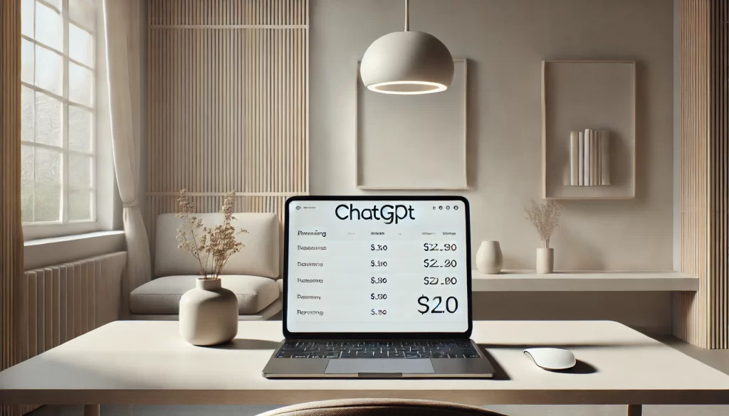 ChatGPTの画像生成の料金はいくらかイメージ