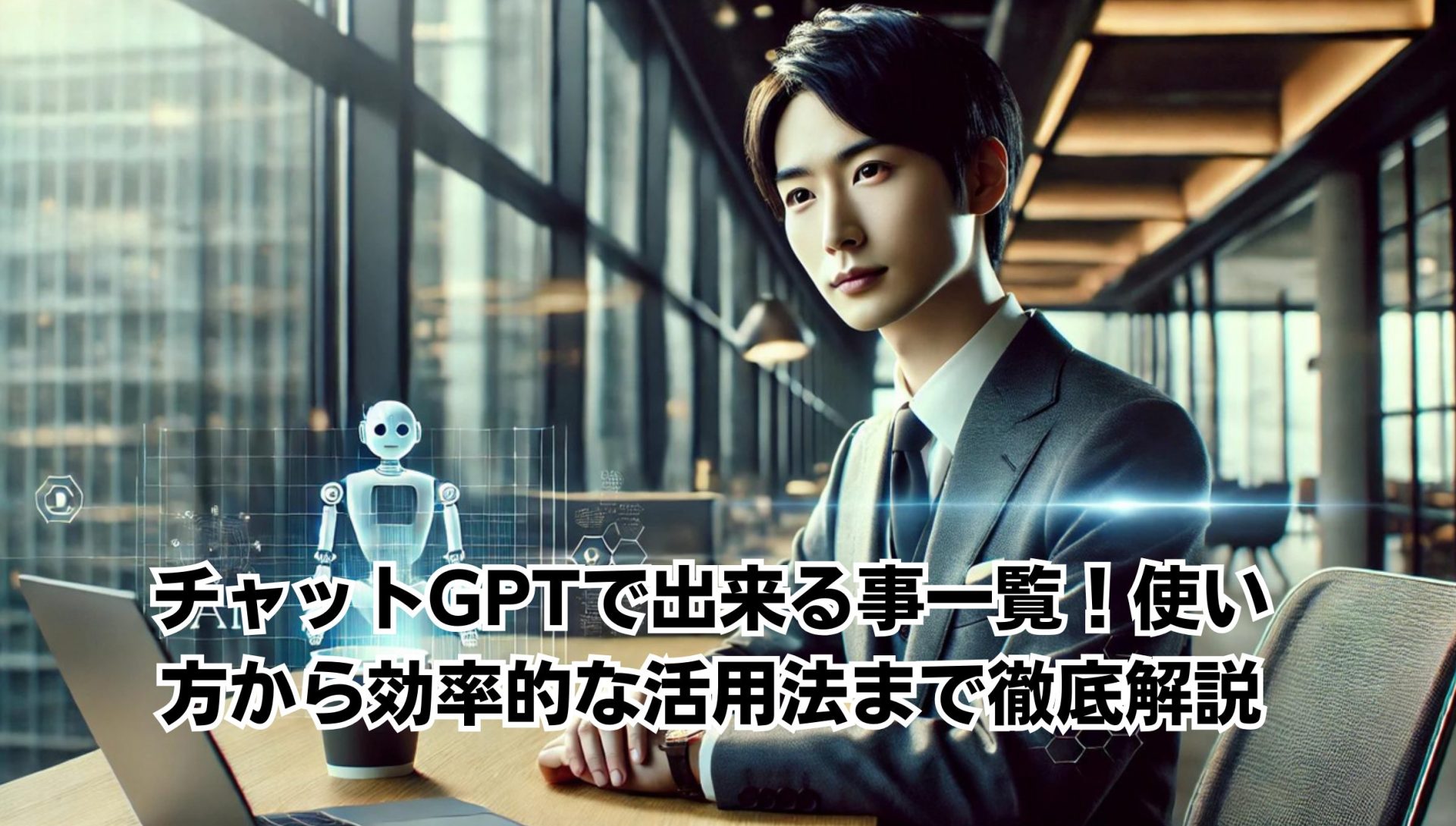チャットGPTできること一覧！使い方から効率的な活用法まで徹底解説イメージ