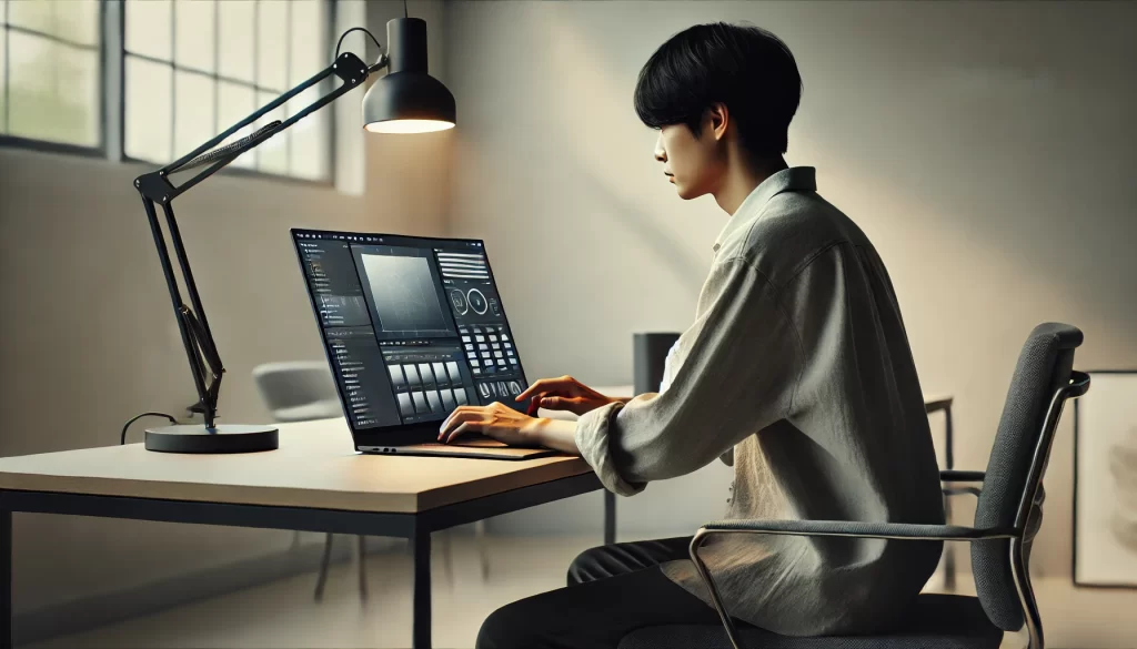 DALL-Eを使った画像生成の具体的手順イメージ