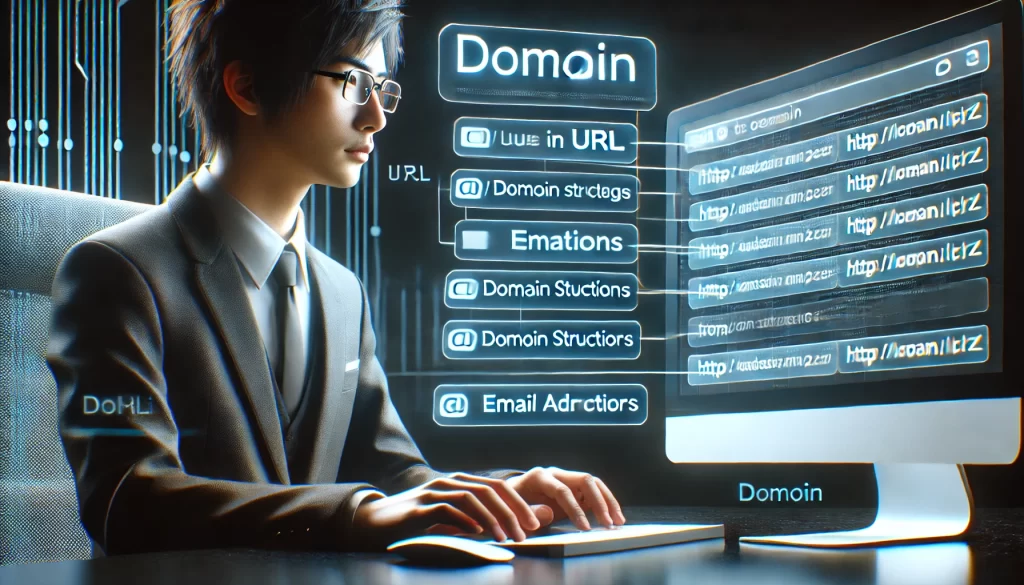 ドメインとはどこの部分？URLやメールでの具体的な位置を説明：まとめイメージ